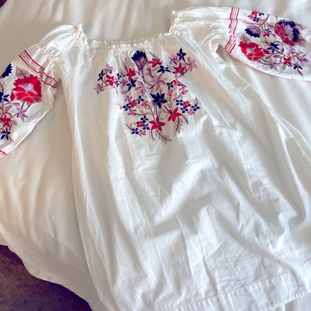 Free people embroidery dress